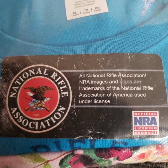 National Rifle Association. 2nd ammendment.Woman's Tee. XL. NWT - Picture 3 of 3